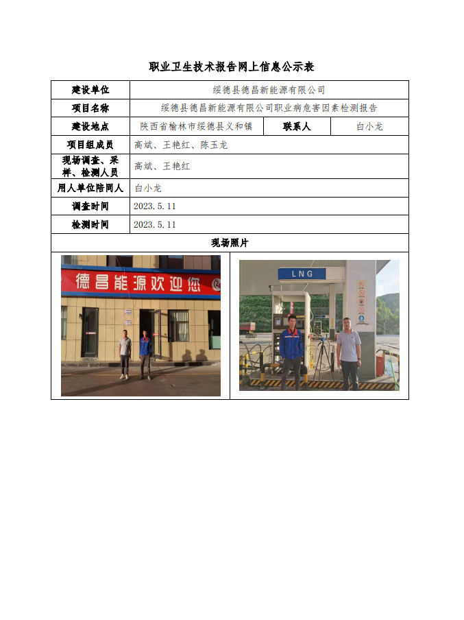 綏德縣德昌新能源有限公司